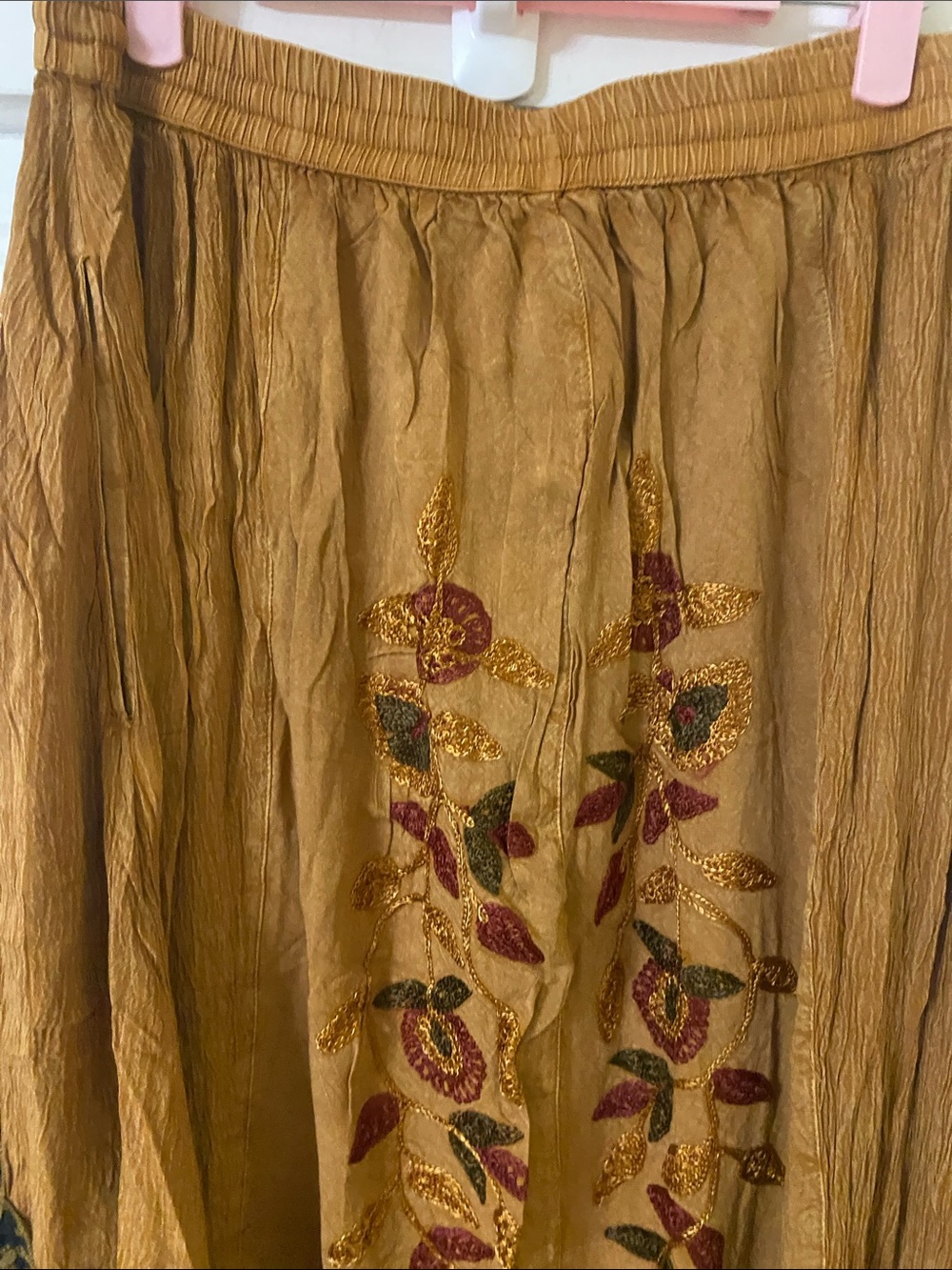 NWT Young Threads Bohemian Floral High-Low Skirt - Size Medium - Picture 5 of 8